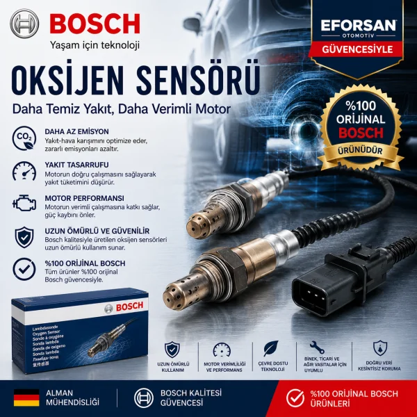 Oksijen (Lambda) Sensörü Ford Uyumlu 0258006571