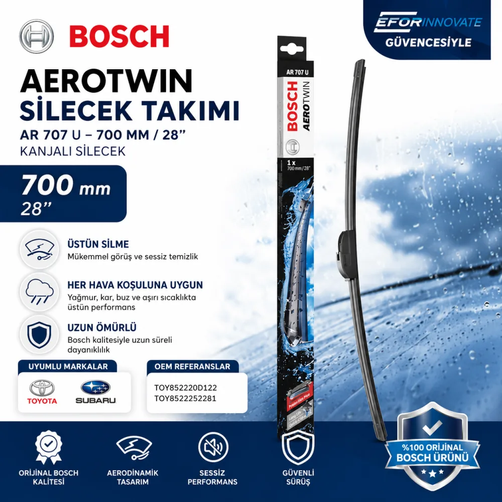 Aerotwin Silecek Takımı 700 mm 3397006803