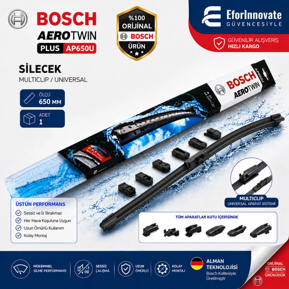 Aerotwin Tekli Silecek Süpürgesi 650 mm 3397006952