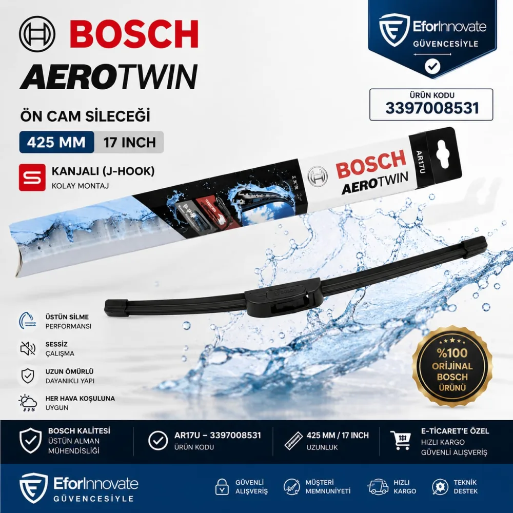 Aerotwin Tekli Silecek Süpürgesi 425 mm 3397008531