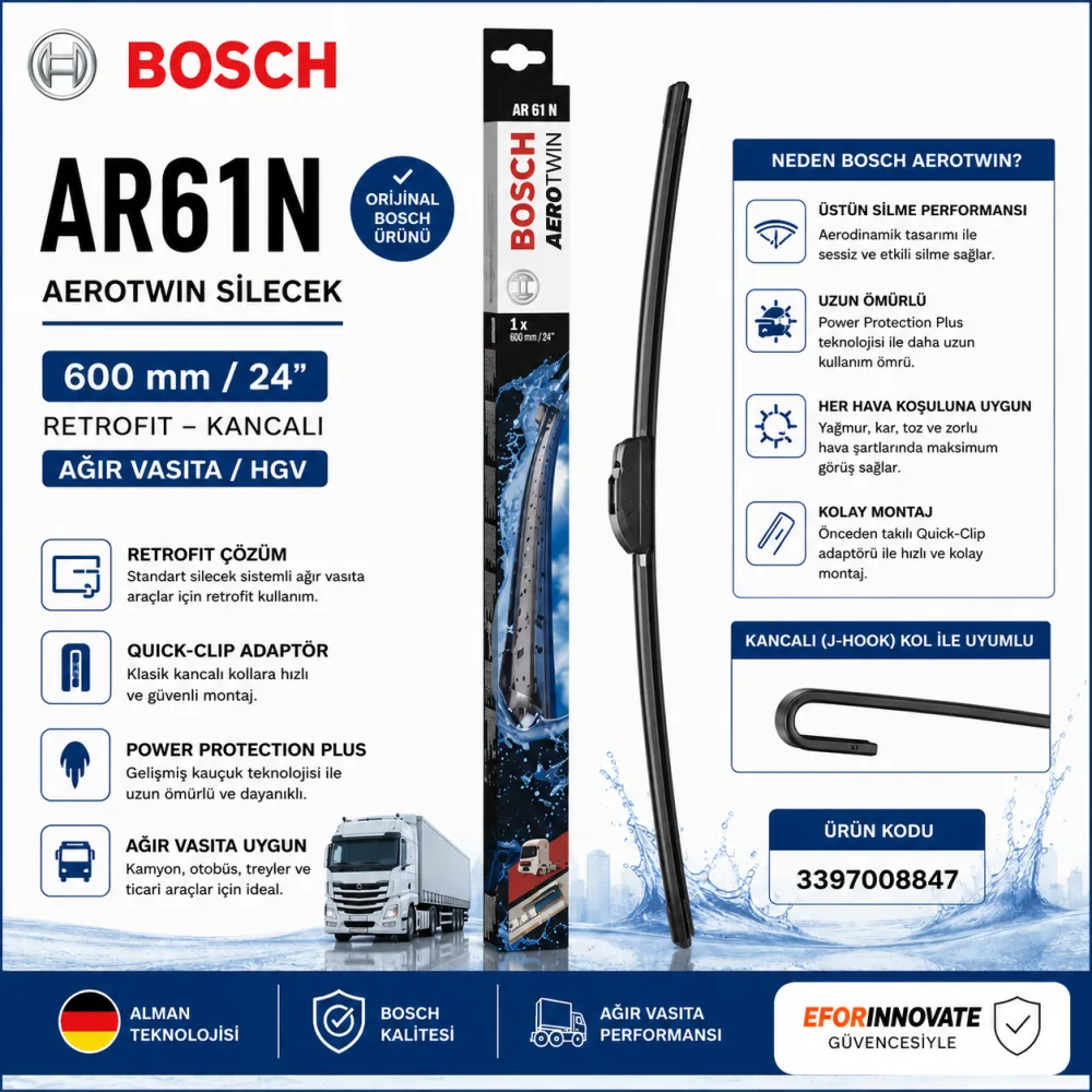 SİLECEK AEROTWİN 600 MM AGIRVASITA KANJALI 3397008847