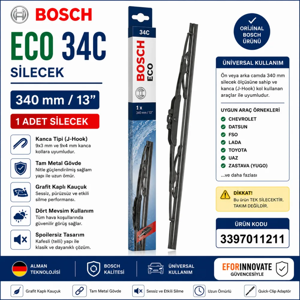 Eco Silecek Takımı 340 mm 3397011211