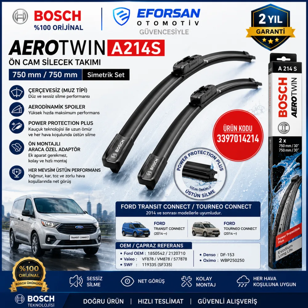 Aerotwin Silecek Takımı 750/750 mm 3397014214