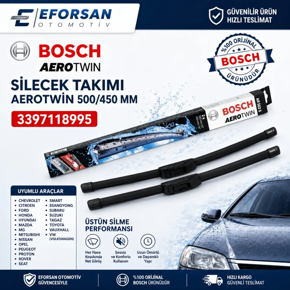 Aerotwin Silecek Takımı 500/450 mm 3397118995
